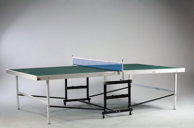 Mesa Ping Pong Profesional Plegable Reforzada Ruedas Y Red